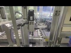 The high-voltage Energy Storage  lithium battery robot is welding