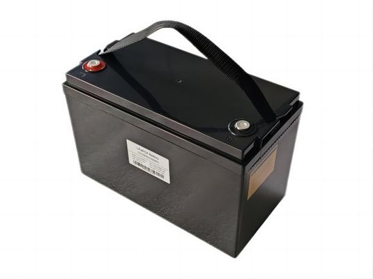 2C Discharging Black LifeP04 Lithium Battery SLA Replacement For Camper Van Backup