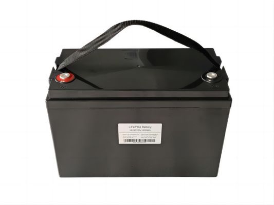 2C Discharging Black LifeP04 Lithium Battery SLA Replacement For Camper Van Backup