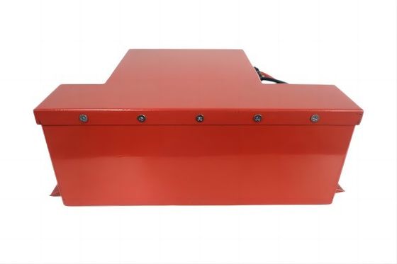 Prismatic Red Lithium EV Battery Stable For Electric Logistic Vehicle