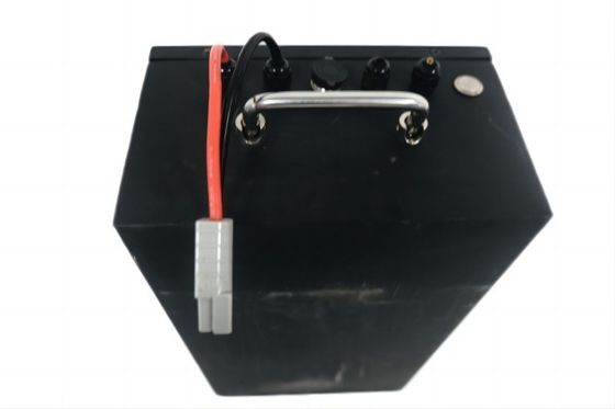 Stable Practical Lithium EV Battery Pack Matt Black Aluminum Alloy Box