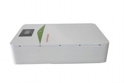 Commercial Energy Storage Lithium Battery 100A With White Metal Case