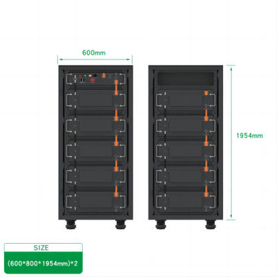 51.2V 500AH Rack Mount Lithium Battery , Multipurpose Lithium Ion Home UPS