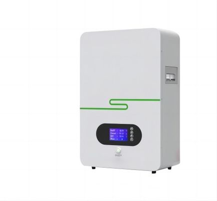 IP21 Home Vertical Energy Storage Lithium Battery Wall Mounted With LCD