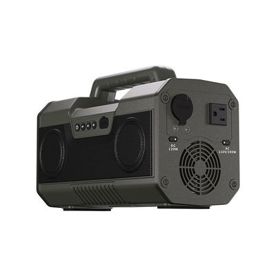 Multi Function Bluetooth LFP Power Station , Stable Portable Outdoor Power Supply