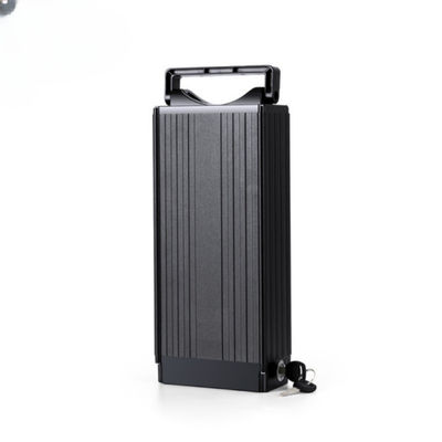 10S4P 36V/48V Lithium Electric Bike Battery Black Rear Hanger Tail Series 10.4AH