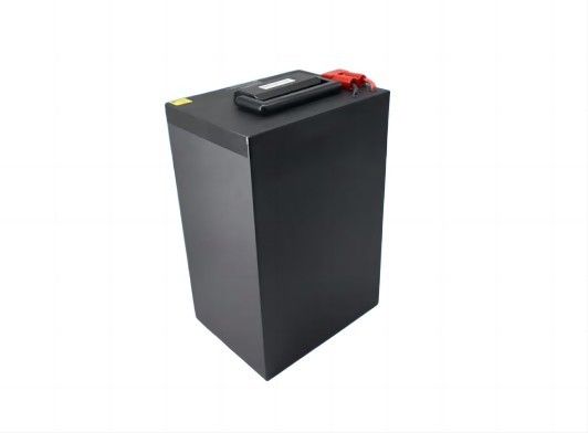 Stable Practical Lithium EV Battery Pack Matt Black Aluminum Alloy Box