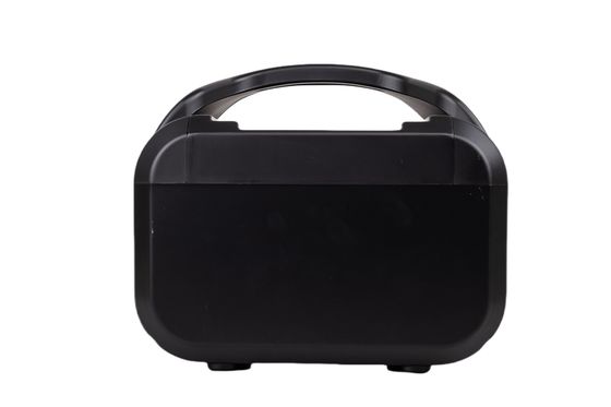 600W Matt Black Plastic Enclosure High Efficiency MPPT Support Solar Mobile Power Bank With Bluetooth