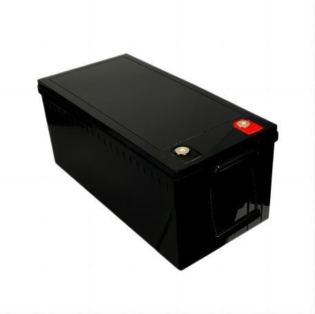 Enviromental Friendly High Output Power 12.8V 220AH Matt Black  With  BYD  Cell  LifeP04  Lithium  Battery For RV