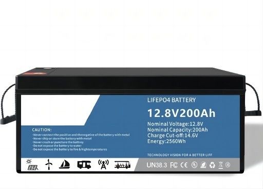BYD 12.8V 200AH Lifep04 Lithium Battery Pack With LCD For Golf Cart