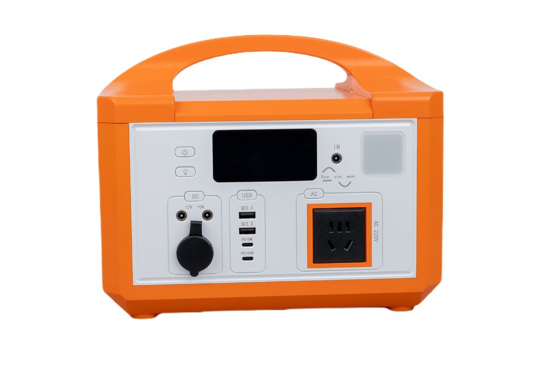 600W AC Outlet Recharge Lithium Iron Phosphate Battery With Fireproof Battery Pack Backup Power Station For Drone Supply