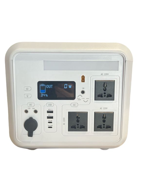 Explosion Proof Handheld Fast Charge Within 3 Hours 1500W Portable Solar Generator With Bluetooth For Outdoor Camping