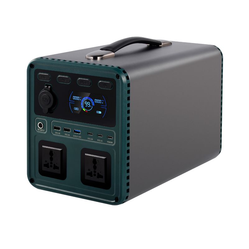 High Efficiency AC 4*220V/110V Rechargeable Lifepo4 Battery With Bluetooth WiFi Portable Power Generator For RV Camping